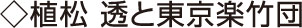 植松 透と東京楽竹団